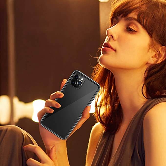 Magnetisch Glazen Telefoonhoesje met Privacy Screenprotector — 360° Bescherming voor iPhone