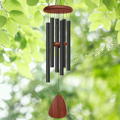 Metalen Windgong 68 cm – Rustgevende Klanken voor Tuin en Balkon