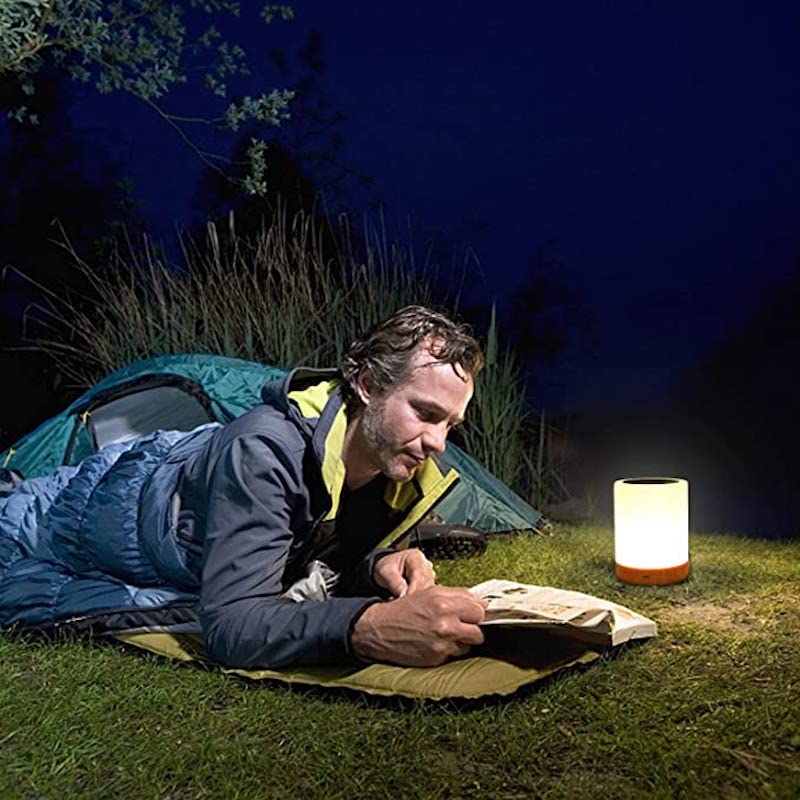 LED Dimbare Bedlamp met Touch-Bediening – Draadloos Oplaadbaar Nachtlampje met RGB Sfeerverlichting