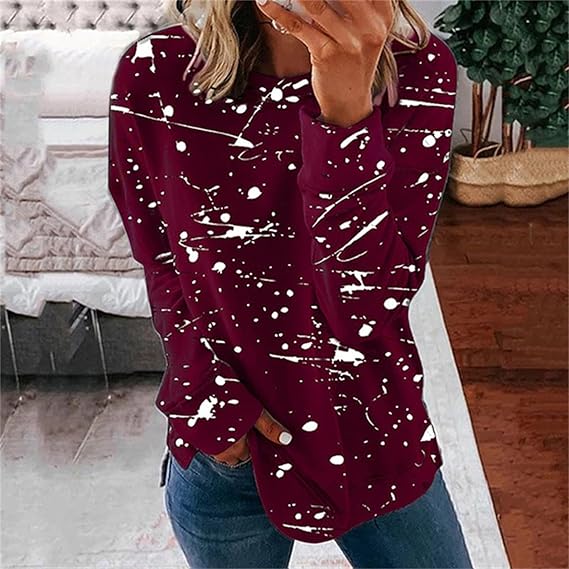 Vrouwelijke Batik Shirt Losse Pasvorm Zomer