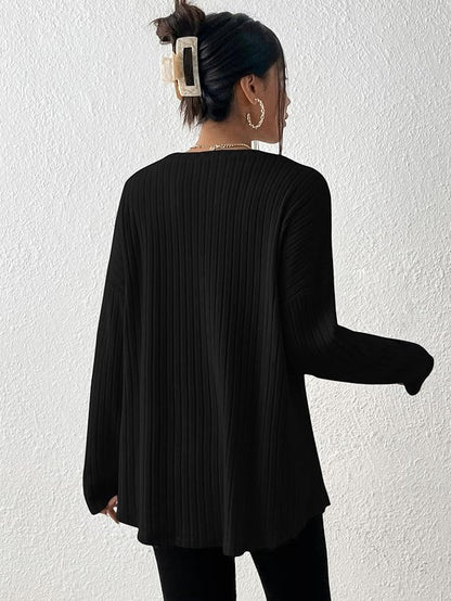 Vrouwentrui Geribbeld Elegante Look