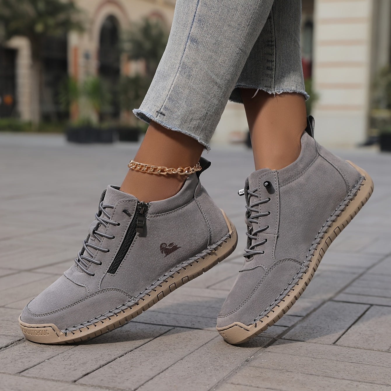 Orthopedische Sneakers Brede Neus Flexibele Zool Unisex