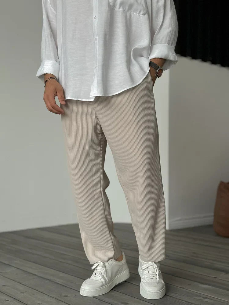 Luxe Zachte Broek Comfortabele Stof - StudioMarella