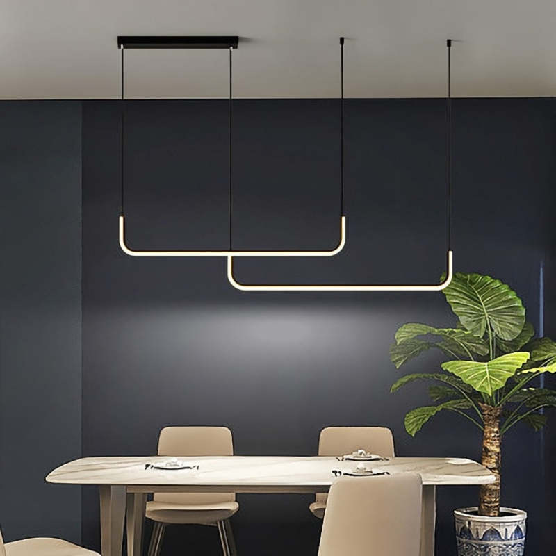 Minimalistische hanglamp met LED-verlichting – Modern design met warm licht