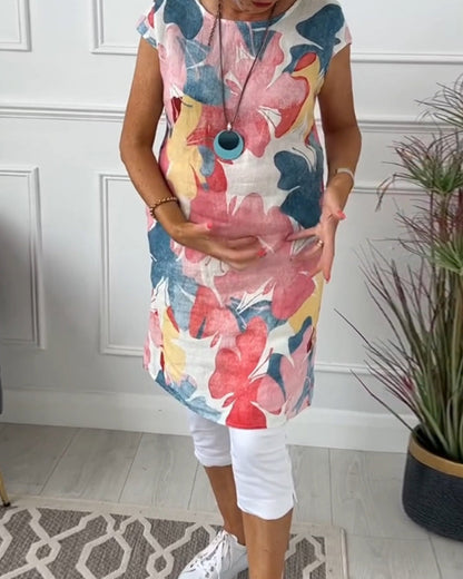 Vrouwelijke Lainey Bloemen Top Casual Lange Mouw