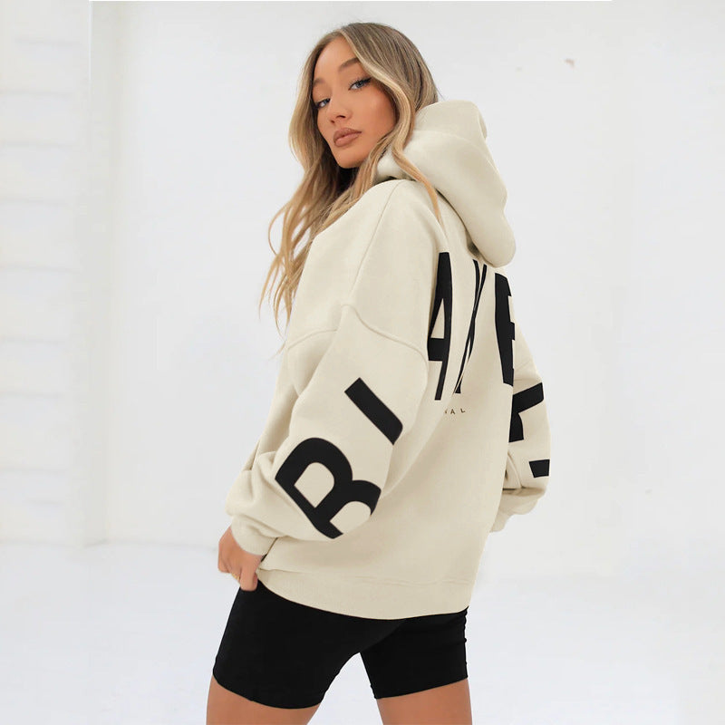 Dames Hoodie Capuchon Warm met Leuke Savannah Print - StudioMarella