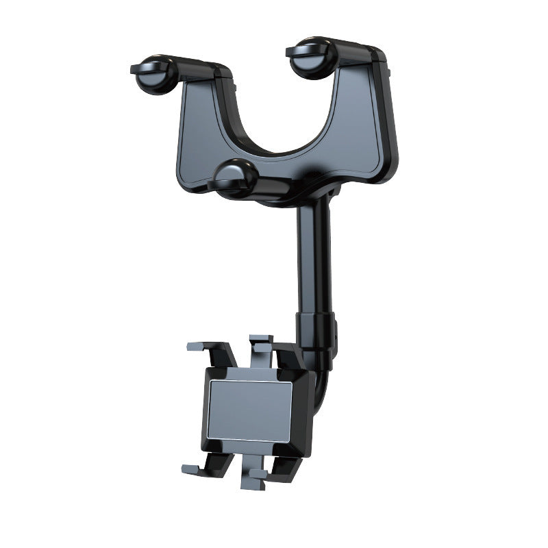 Universele Telefoonhouder voor Achteruitkijkspiegel - 360° Draaibaar - Handsfree Navigatie - Auto Accessoire