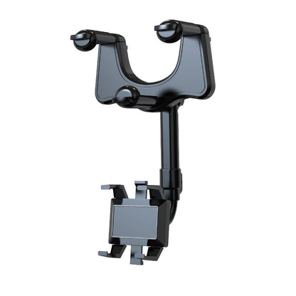 Universele Telefoonhouder voor Achteruitkijkspiegel - 360° Draaibaar - Handsfree Navigatie - Auto Accessoire