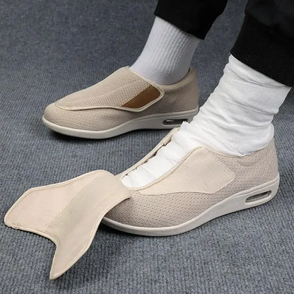 Brede Diabetische Schoenen voor Gezwollen Voeten – Comfortabel & Ademend