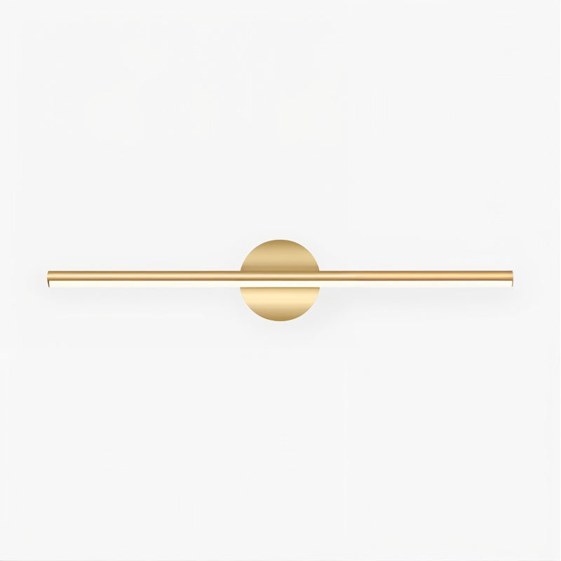 LED Wandlamp Zwart-Goud Modern Design 40cm met Siliconen Detail voor Woonkamer Slaapkamer Badkamer