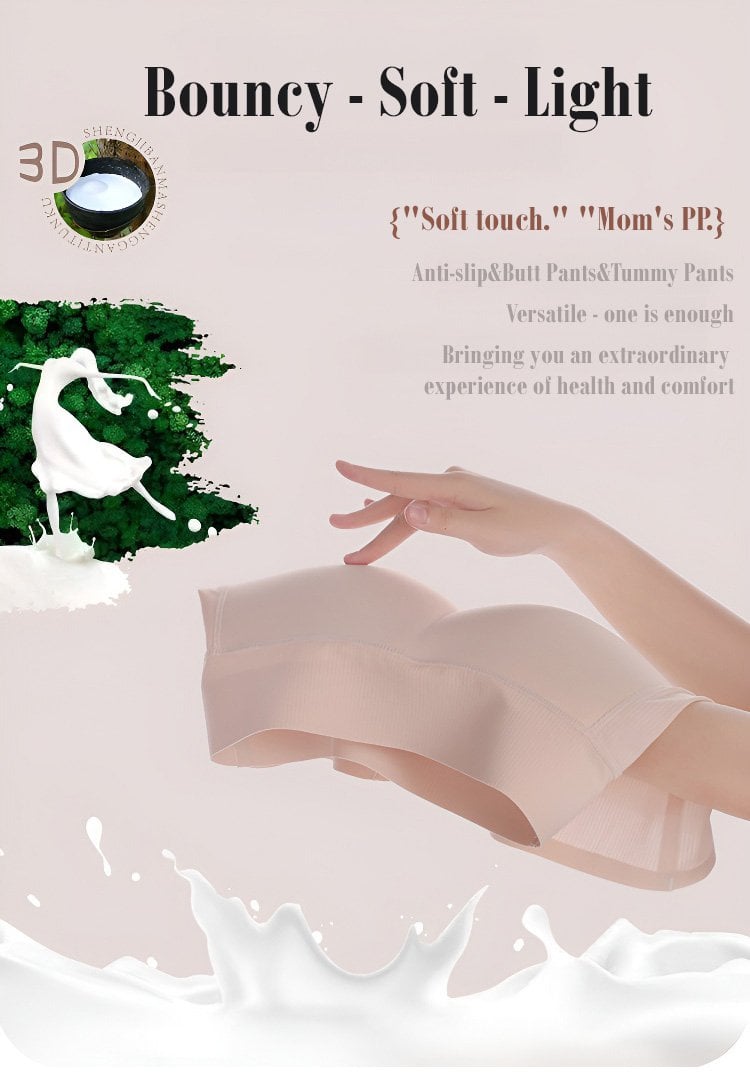 Shapewear Shorts met Padded Billen en Hoge Taille – Ademend en Onzichtbaar