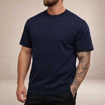 Heren T-shirt Slim Fit Ronde Hals Kort Mouwen