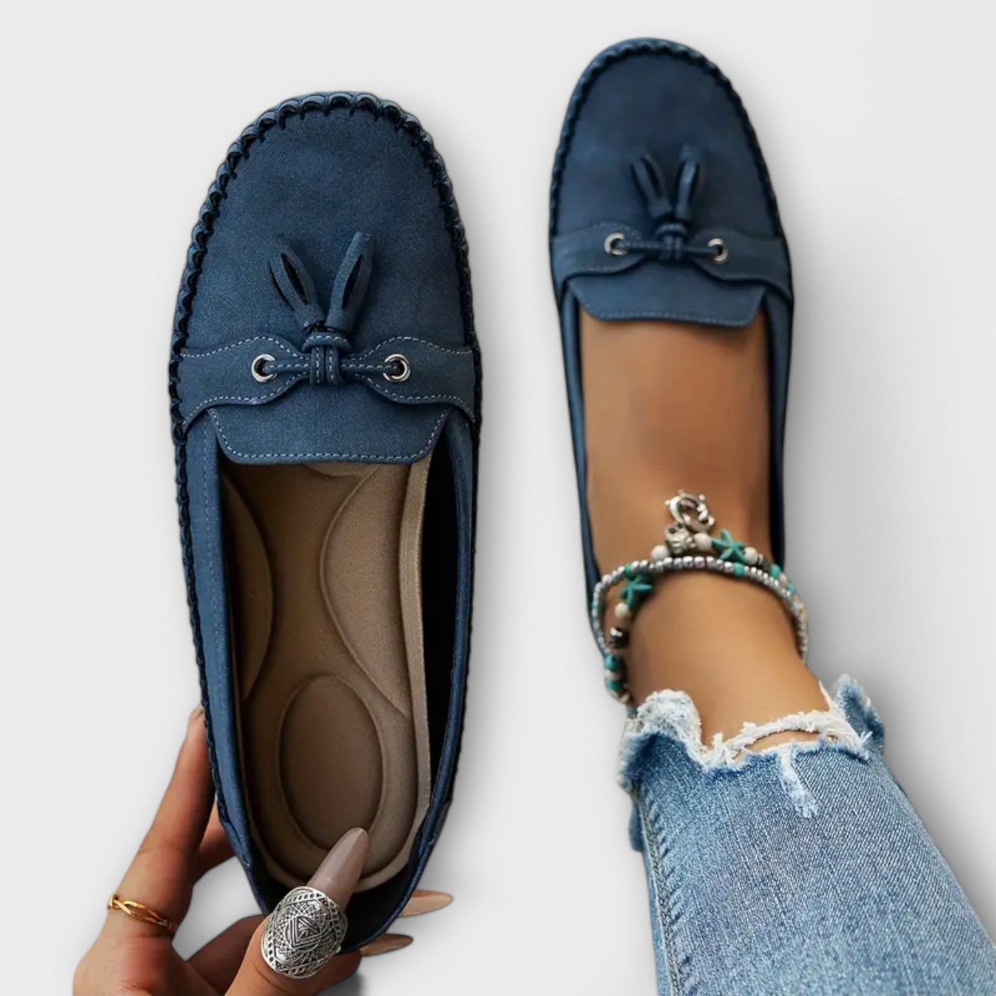 Dames Loafer Klassiek Leer
