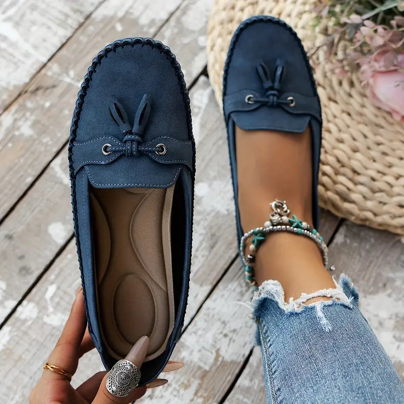 Elegante Mocassins Comfortabel Vintage Stijl