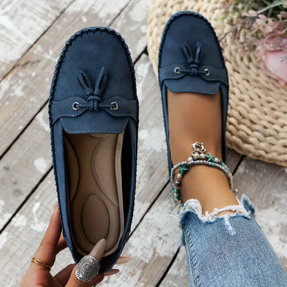 Elegante Mocassins Comfortabel Vintage Stijl