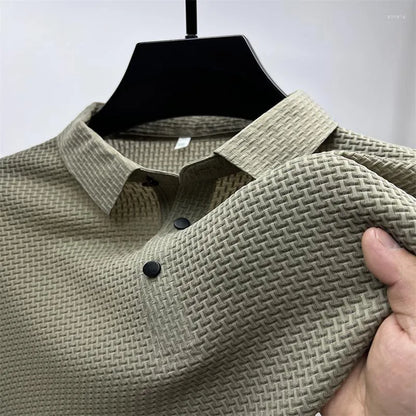 Heren Poloshirt Wit Zwart van Hoge Kwaliteit