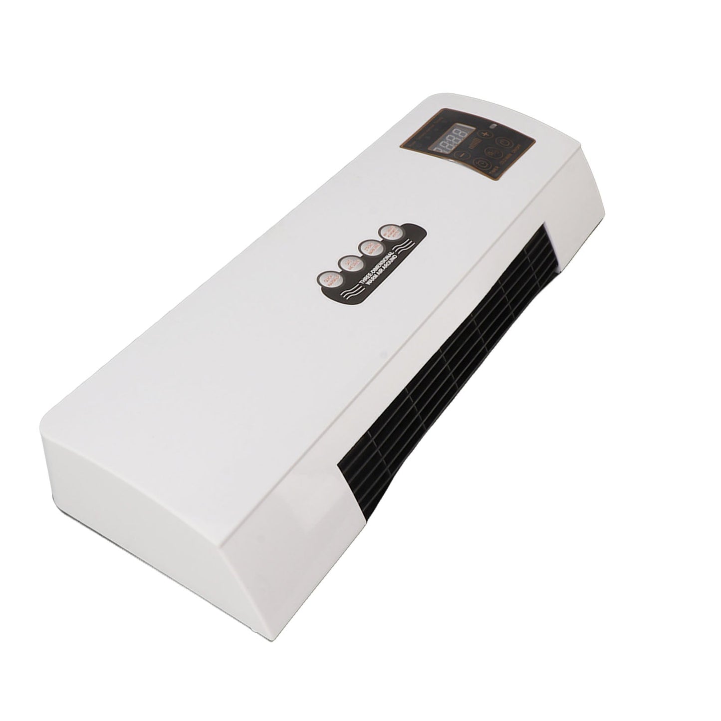 Airco Thuiskantoor Wandmontage 1800W Koelen Verwarmen Ontvochtigen Ventileren 23 dB LCD Timer 8 Uur