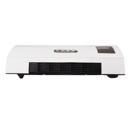 Airco Wandmontage 1800W – 4-in-1 Split Klimaatunit met Verwarming, Koeling, Ventilator & Ontvochtiger | Stille Airco voor Slaapkamer & Kantoor | 23dB, LCD, Afstandsbediening, Timer