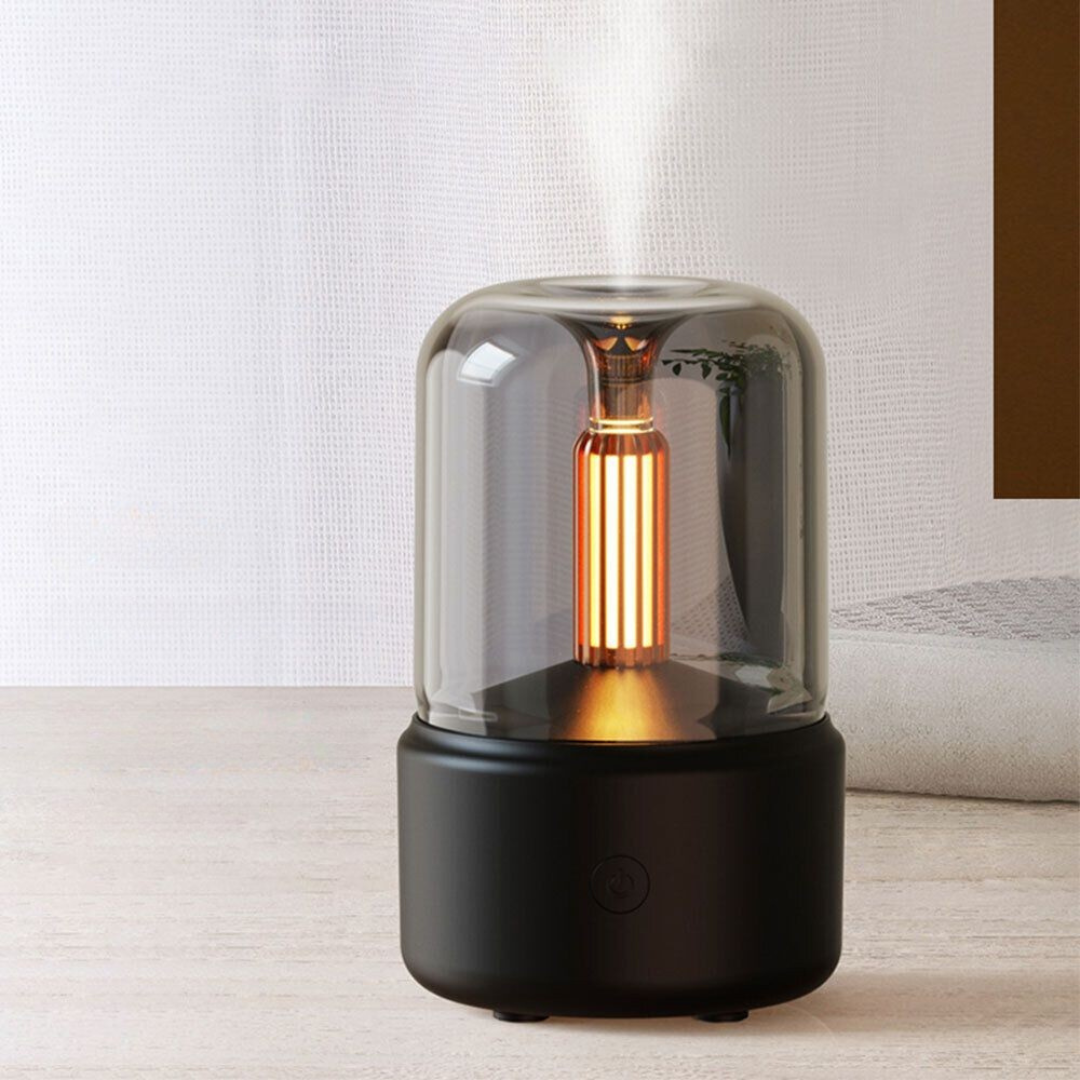 Luchtbevochtiger Ultrasoon Compact 120ml Met LED Verlichting Aroma Diffuser