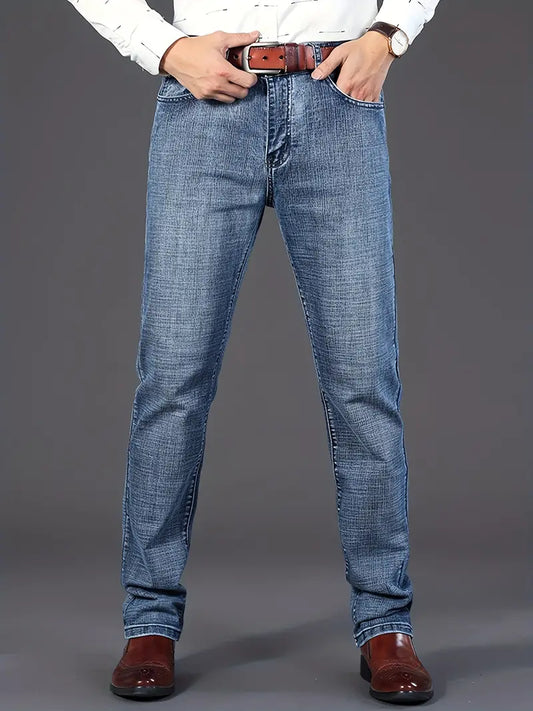 Heren Jeans Comfortabele Klassieke Fit - StudioMarella