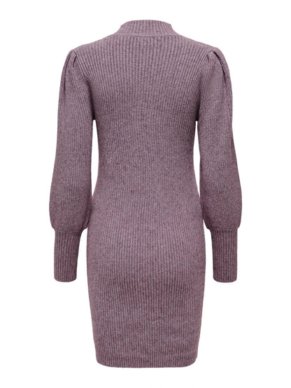 Zwangerschapsjurk Mini Damesjurk Hoge Hals Casual Stijl