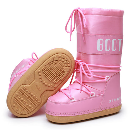 Dames Snowboots Waterdicht Warm en Comfortabel Hoog