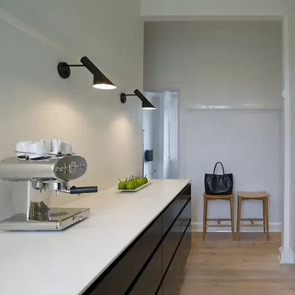 Moderne LED-tafelverlichting met strakke vormgeving - Minimalistisch design - Energiezuinig - Warm wit 2700K - Dimbaar bureaulamp - Sansoti