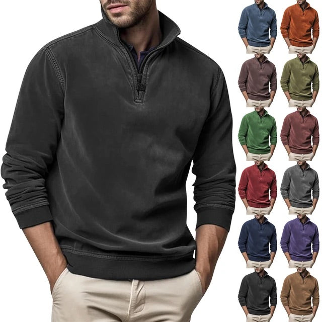 Fleece Trui Heren Zacht en Warm