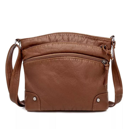 Leren Schoudertas Camila voor Dames
