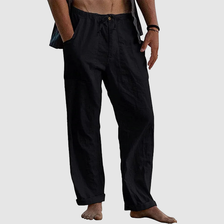 Linnen Broek Heren Casual Zomermodel
