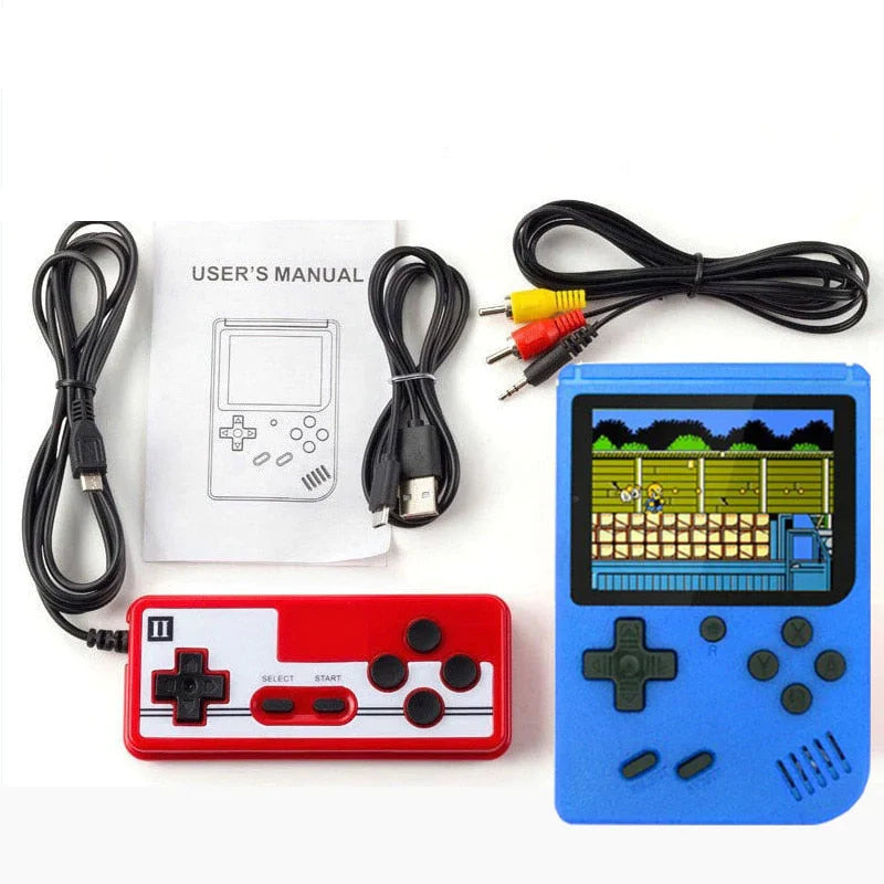 Retro Spelconsole 400 Klassieke Spellen Draagbaar Kids Volwassenen Nostalgisch
