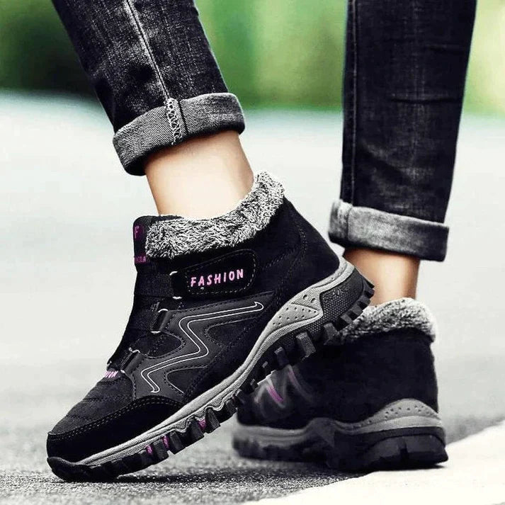 Vrouwen Enkellaarsjes Elegante Leren Schoenen