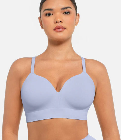 Dames Beha Zonder Beugel Naadloos Comfortabel Mauve