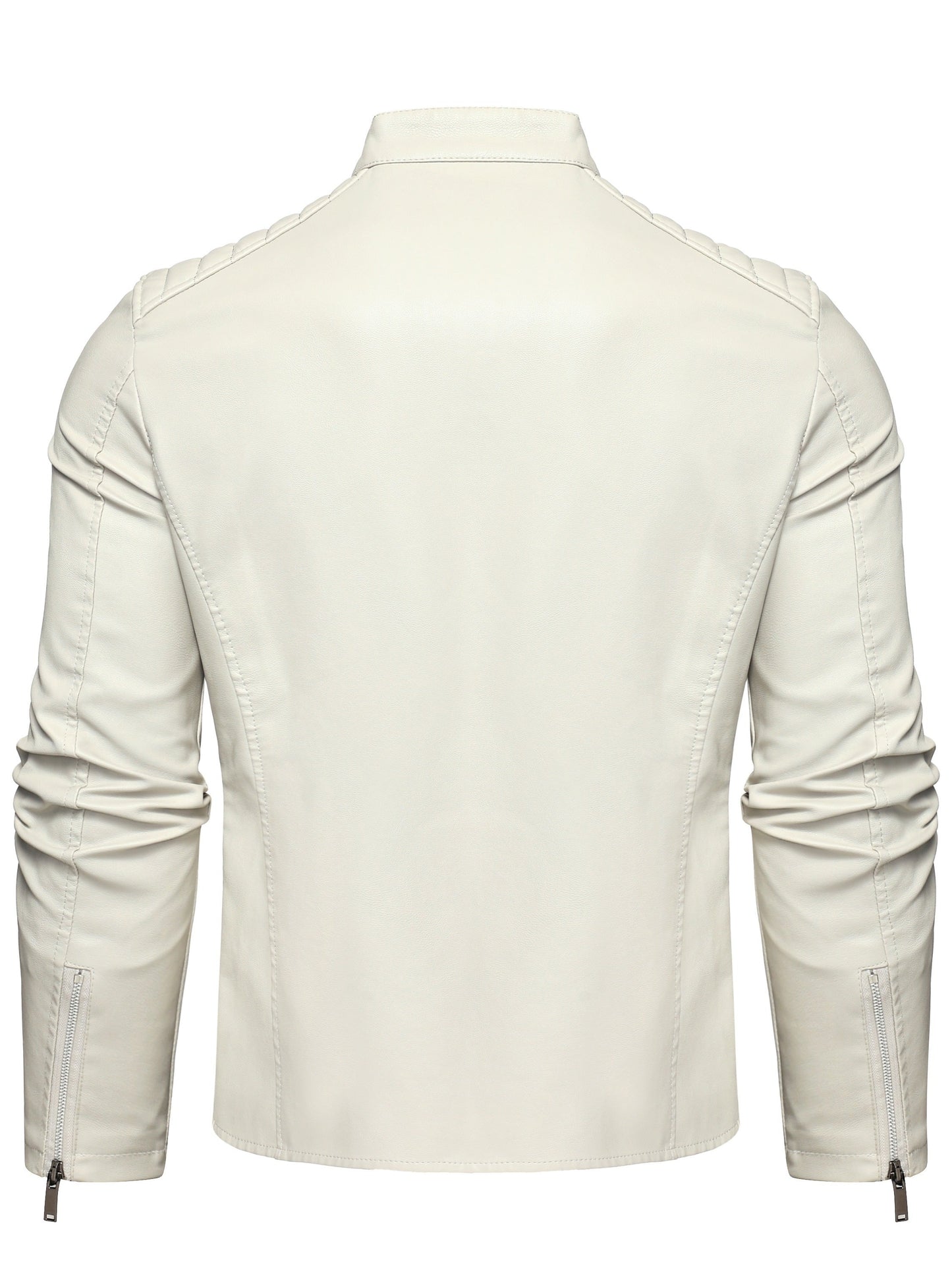 Leren Jas Met Rits Elegant Design