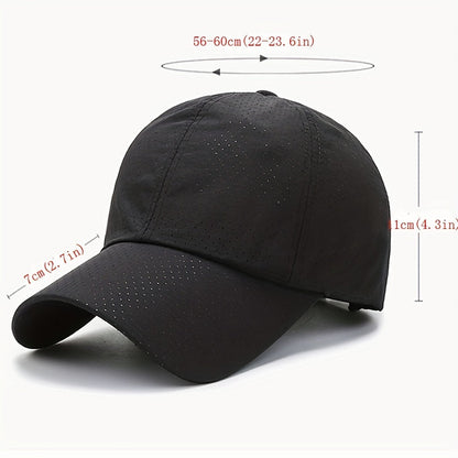 Sneldrogende Mesh Sportpet UV-Bescherming Ademend Outdoor Hardlopen Wandelen Fietsen Unisex Zomerpet