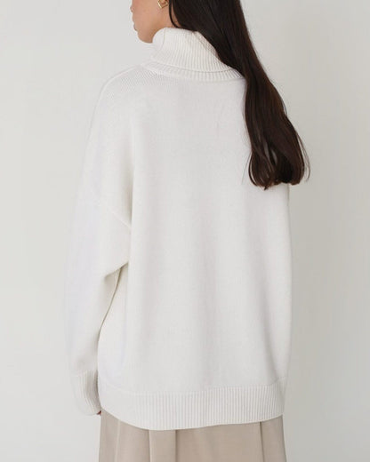 Dames Coltrui Oversized Katoen Casual Dagelijks