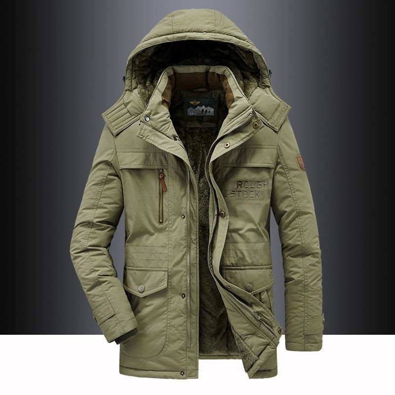 Warme Winterparka Heren Waterproof Isolatie Jack