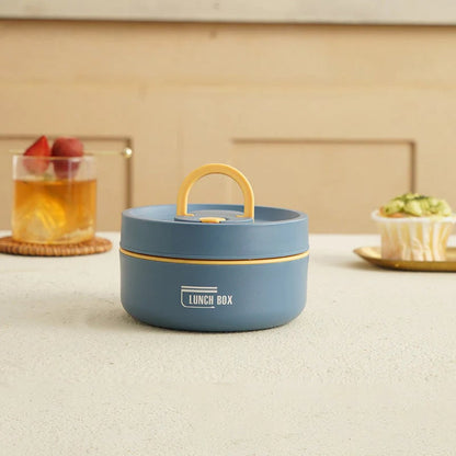 Geïsoleerde Lunchbox met Vacuümtechnologie – Houdt Eten Tot 4 Uur Warm – Lekvrij RVS Ontwerp – Ideaal voor School en Werk
