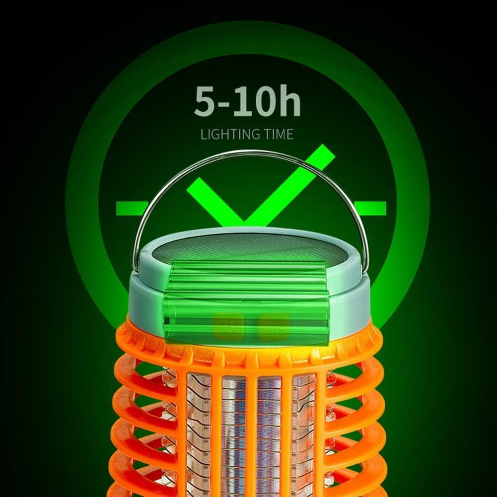 UV-Lamp tegen Muggen en Insecten | Oplaadbaar | Zonne-Energie | Draagbaar