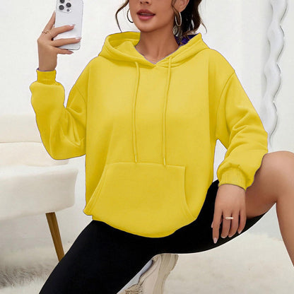 Dames Oversized Hoodie met Kangoeroezak Zacht Comfortabel