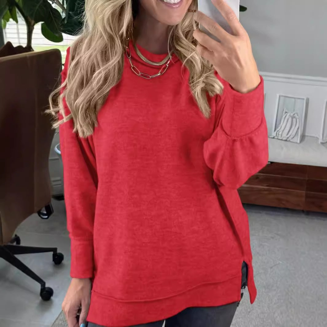 Dames Trui Ronde Hals Elegante Basis Collectie