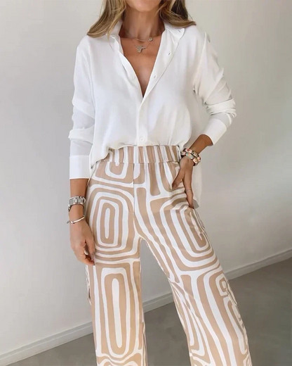Vrouwelijke Jumpsuit Tweedelig Jurk Set - StudioMarella