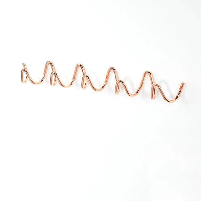 Wandkapstok Metaal Design Golvend 3 Of 5 Haken Modern