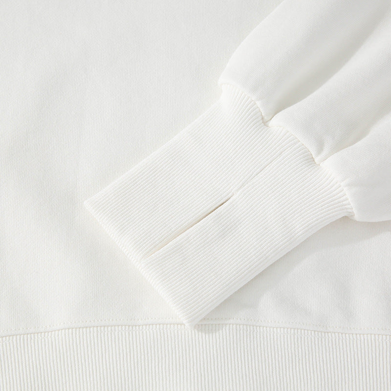 Dames Sweater Warme Losse Trui met Rauwe Boorden