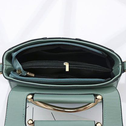 Dames Handtas Elegante Schouderband Leren Look