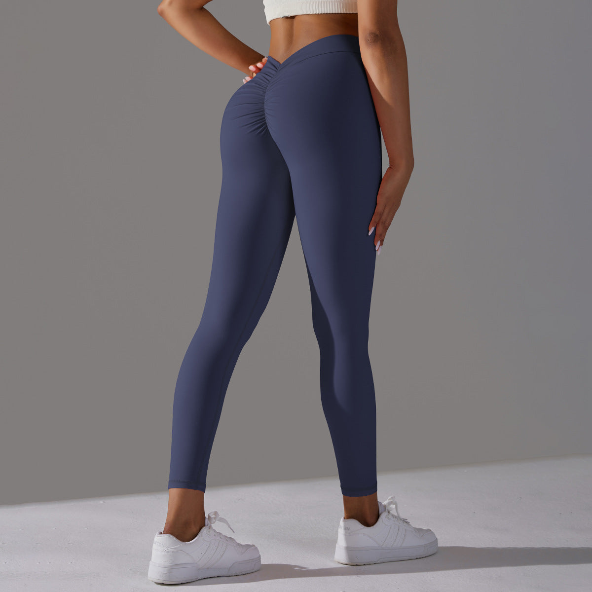 Dames Sportlegging met Push-Up Effect en Scrunch Detail