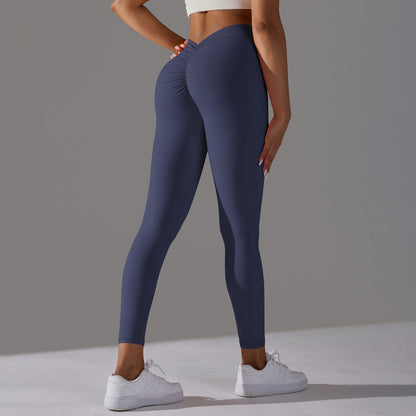 Dames Sportlegging met Push-Up Effect en Scrunch Detail