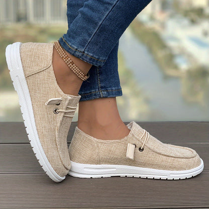 Dames Leer Instappers Zwart Comfortabele Casual Schoenen