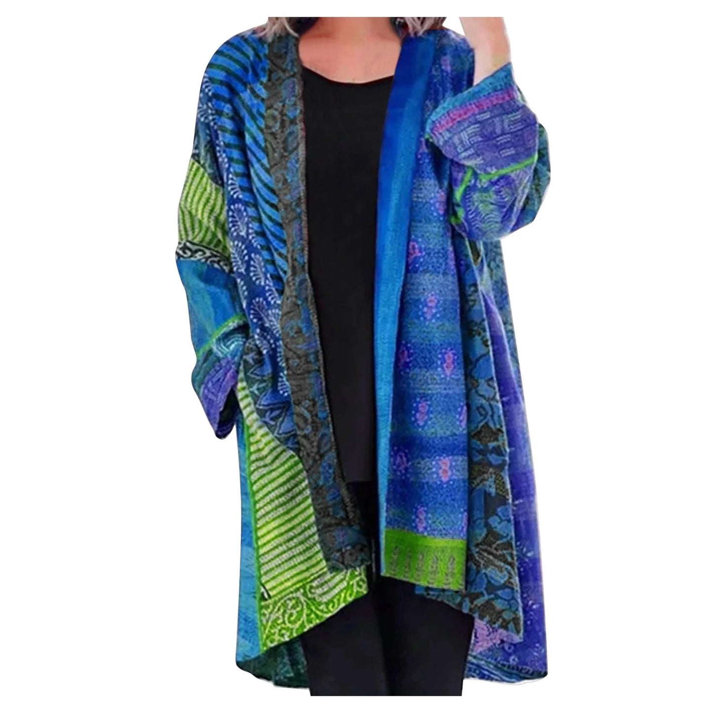 Zomer Kimono Kleurrijk Boheemse Jurk