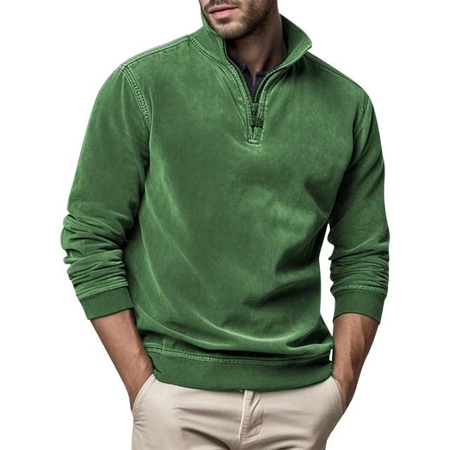 Fleece Trui Heren Zacht en Warm